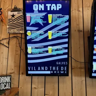 Beer Menu