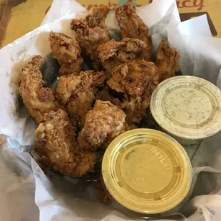 Buttermilk battered fried chicken tenders