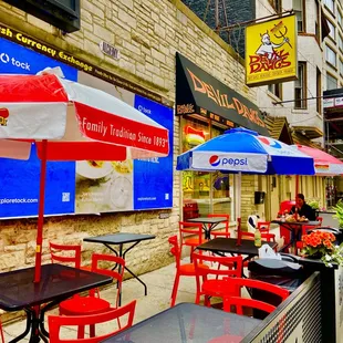 Great Outdoor Seating with Umbrellas-2022