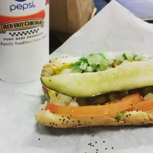 Glorious Classic Chicago Dawg