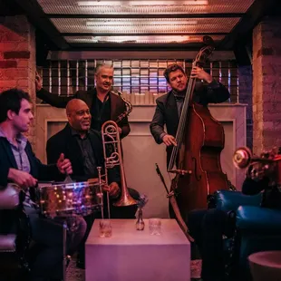 Live jazz every Wednesday night