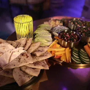 The Mezze Platter was perfection!!