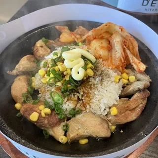 Kimchi Chicken Teppan Rice
