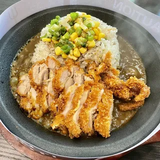 Curry Chicken Cutlet Teppan