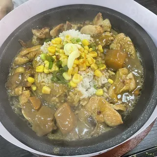 Curry Chicken Teppan Rice