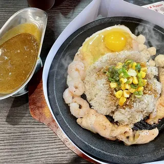 Curry Seafood Teppan Rice