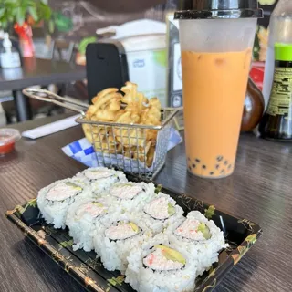 Kids California Roll with French Fries