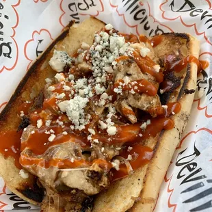 Buffalo Chicken Melt