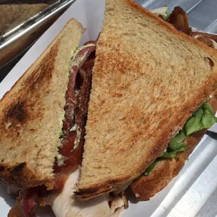 Turkey Club Sandwiches