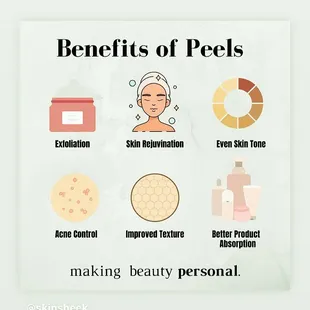 How can a peel help you?