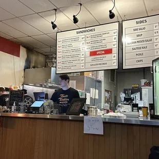 Inside it's still clearly local kine