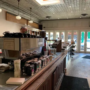 a view of the counter