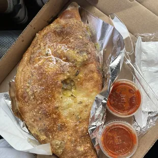 Meatball Calzone