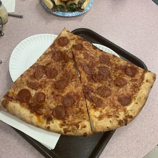 2 slices very large slices