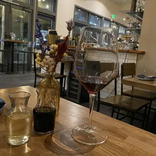 Wine flight.