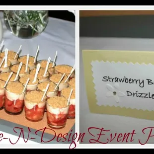 One of our specialties - Strawberry Drizzle