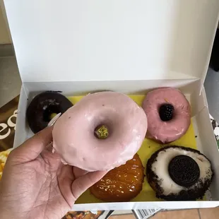 Lavender Rose Donuts