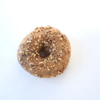 Coffee Glazed Caramelized Pecan Donuts