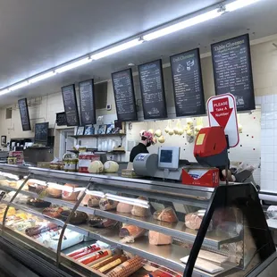 a deli counter