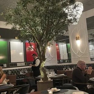 Inside seating and decor