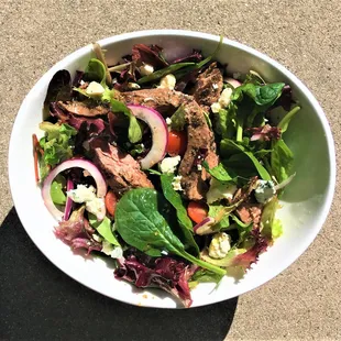 Steak Salad with Feta