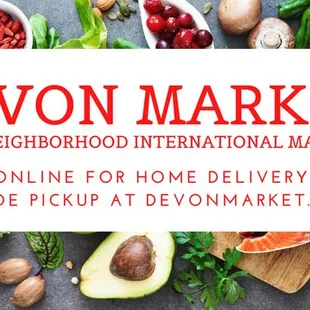 SHOP ONLINE AT DEVONMARKET.COM FOR HOME DELIVERY