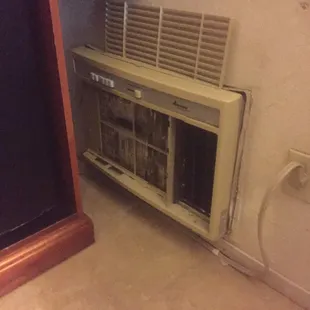 Cents broken off, just all around dirty