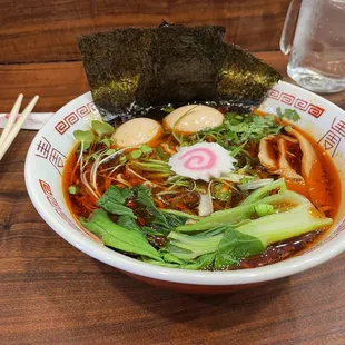 Chili shoyu ramen no pork