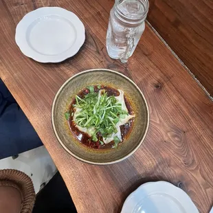 Chili Oil Pork Wontons