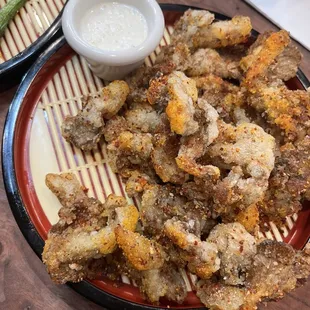 Fried Oyster Mushrooms