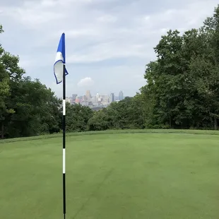 Hole 5 view of downtown