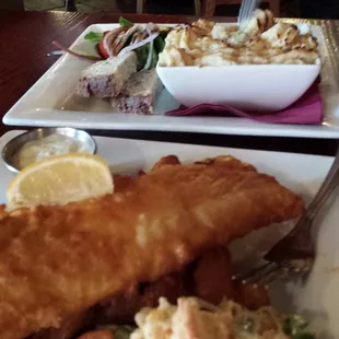 Fish n chips &amp; Shepherd pie