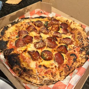 Pepperoni pizza