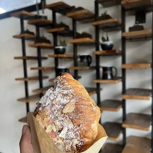 Almond croissant