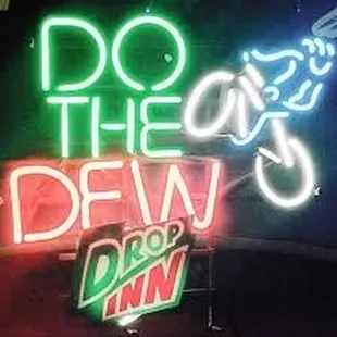 do the dew neon sign