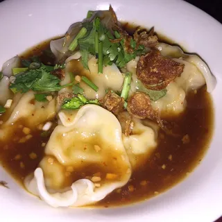 7. Spicy Sauce Dumpling Chicken and Chive