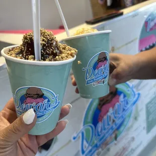 Small 2 scoop sundaes!!