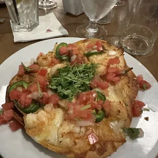 SHRIMP &amp; LOBSTER TOSTADA