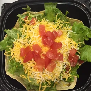 Chicken or Taco Salads made fresh