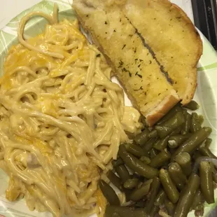 Check out the daily lunch specials. Pictures is Thursday's - Chicken Spaghetti.