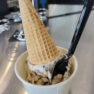 Coffee oreo ice cream