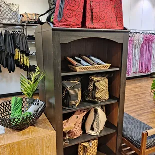 Tote bags and towels