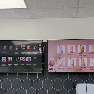 Milk Tea menu