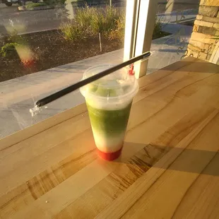 Matcha Strawberry Tea