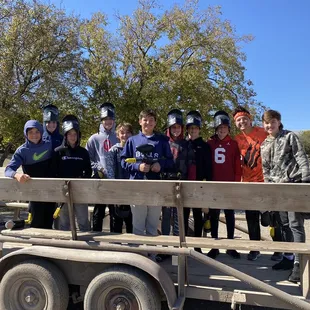 The trailer takes you to different courses.