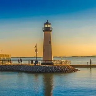 Boarding near the Lighthouse
