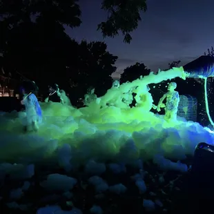 Glow Foam Party #foampartiesdfw