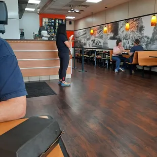Clean, fast food place.