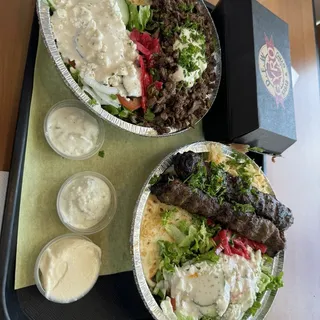 Kofta Kabab Plate
