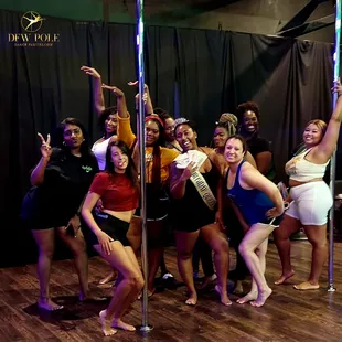 Bachelorette party! Celebrating the woman of the hour